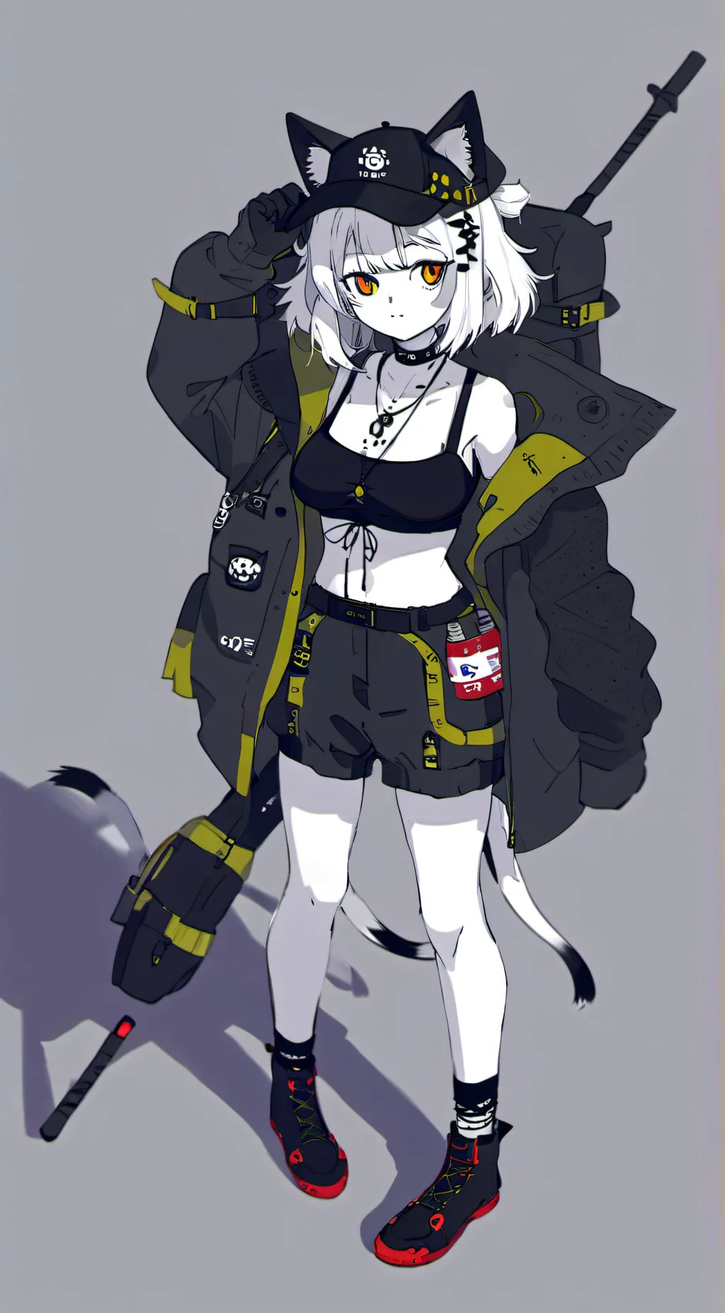 ai character: Luna background