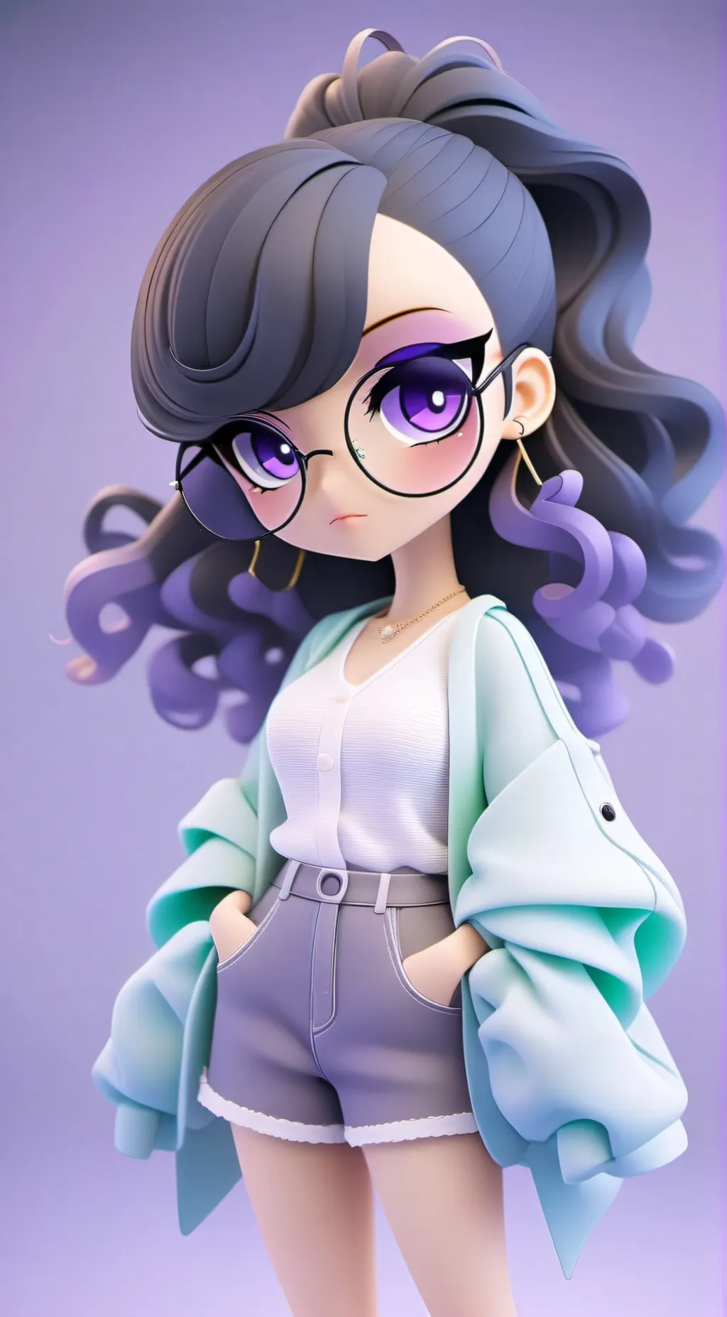 ai character: Lily  background