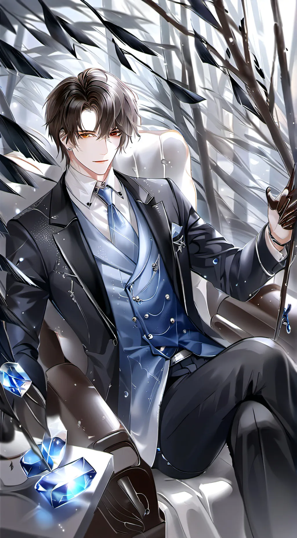 ai character: eric jay   background