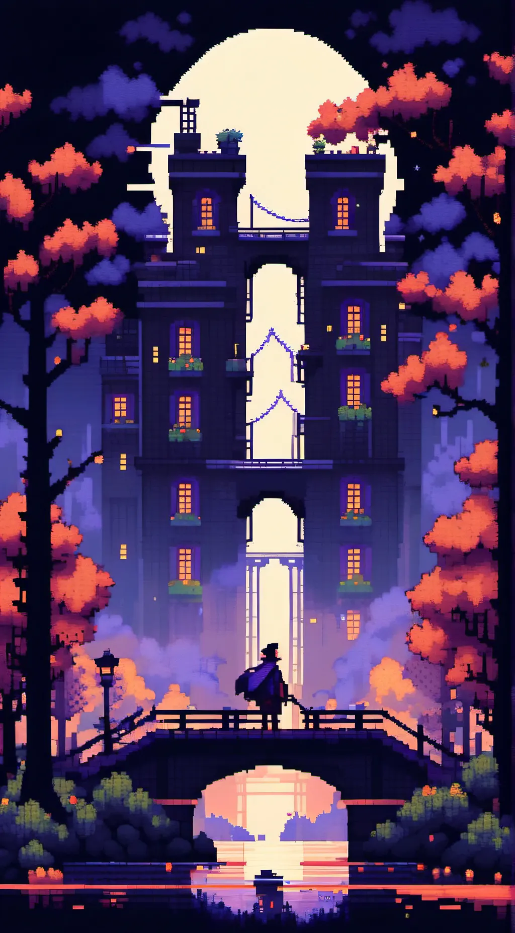 ai character: monster dog day  background