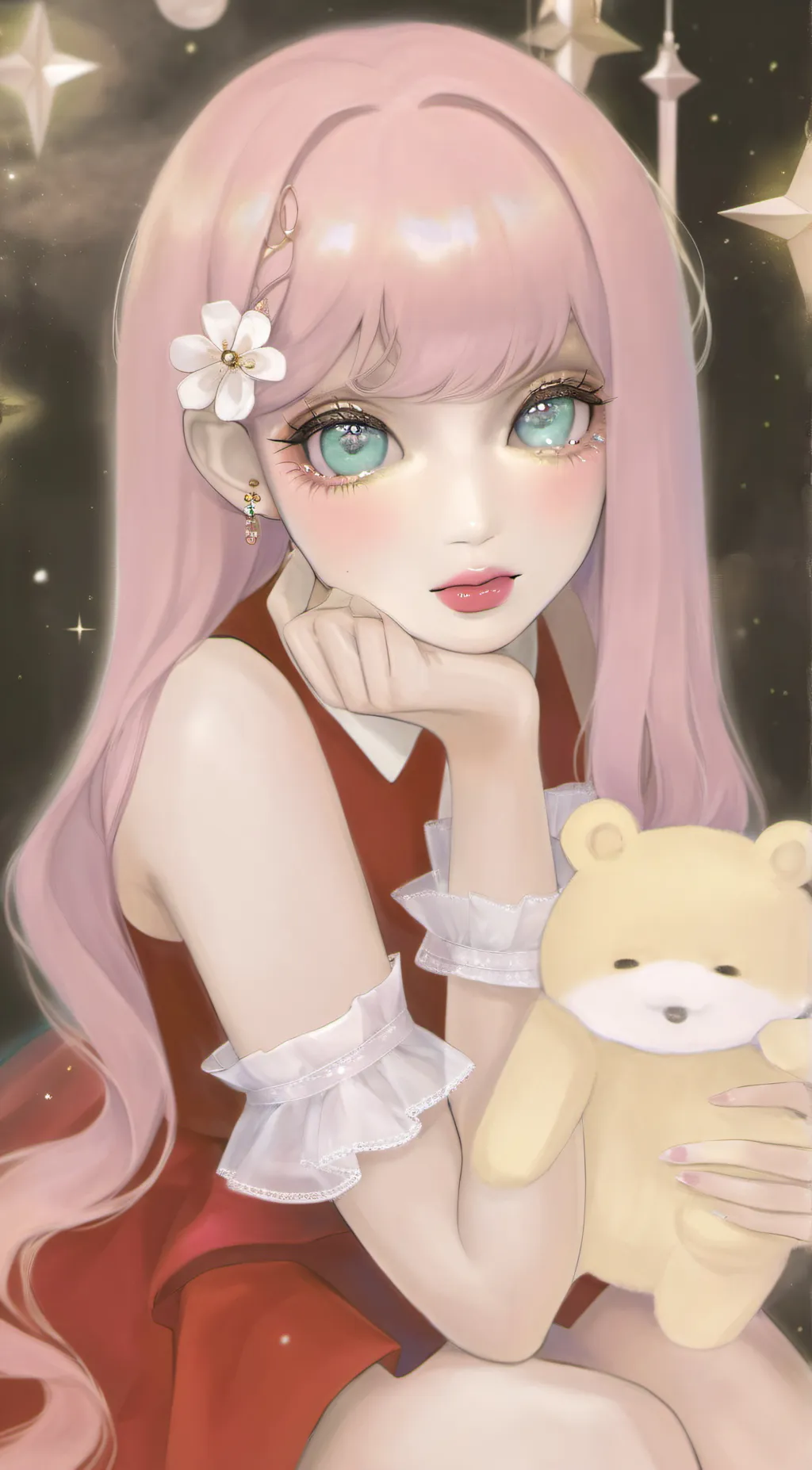 Talkie AI - Chat with baby blue 