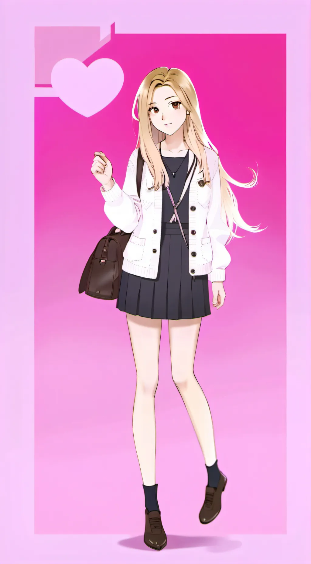 ai character: Chigusa busjima  background