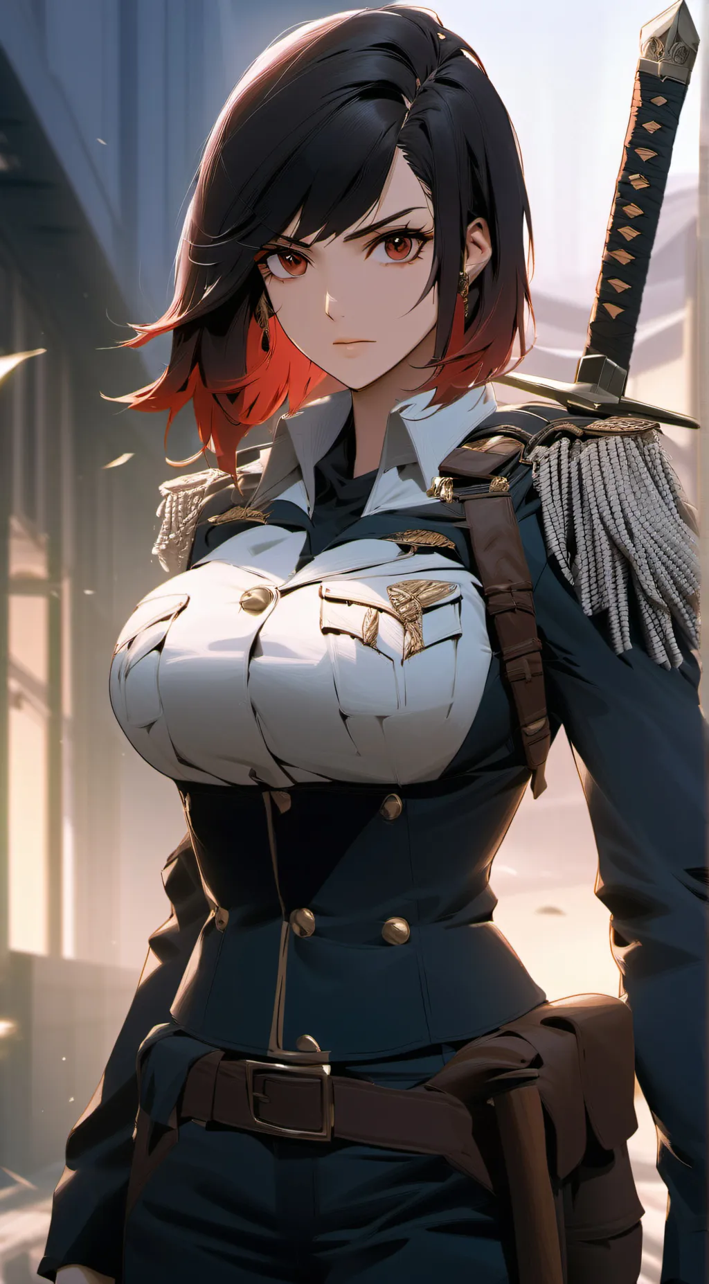 ai character: Rose background