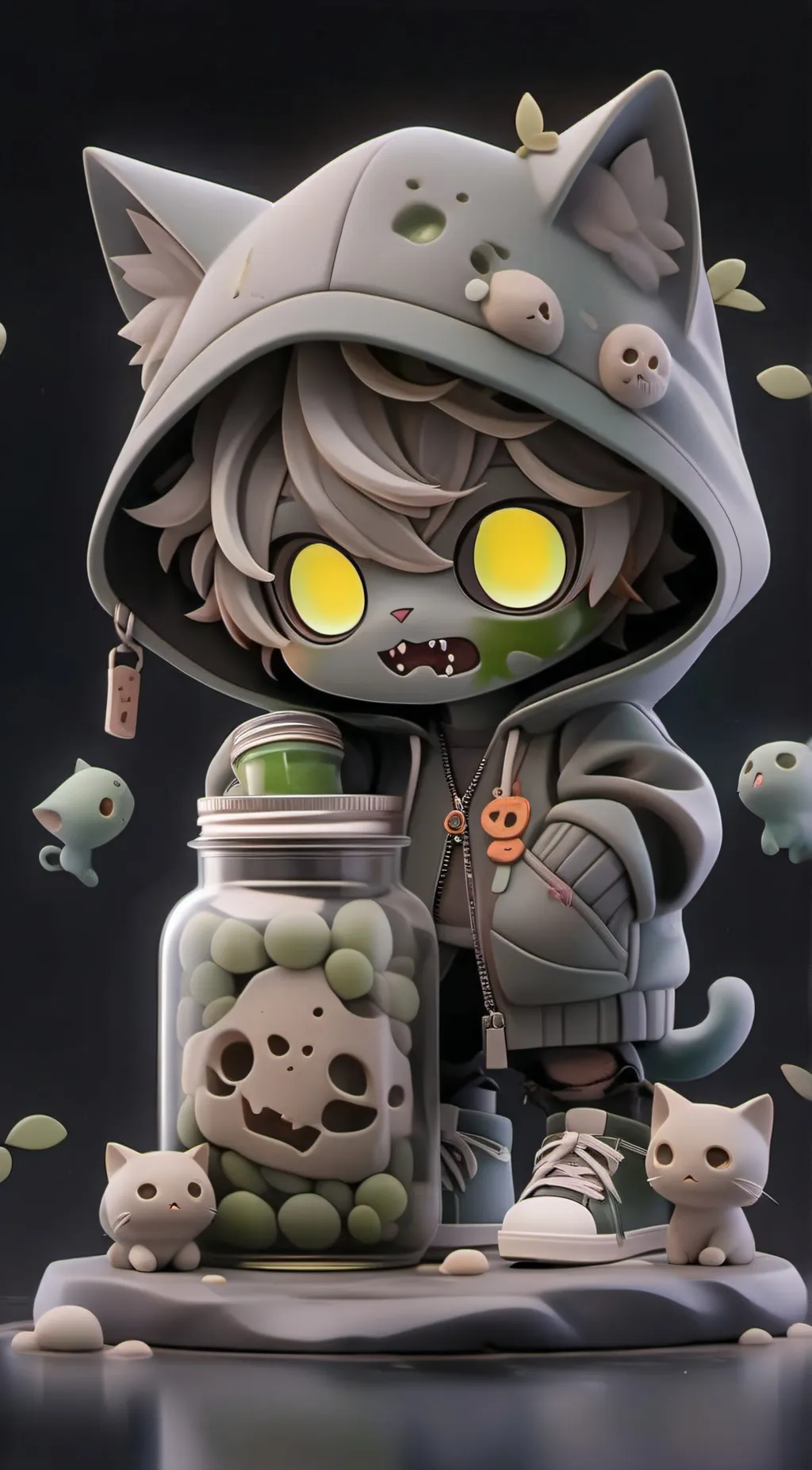 ai character: Mark background