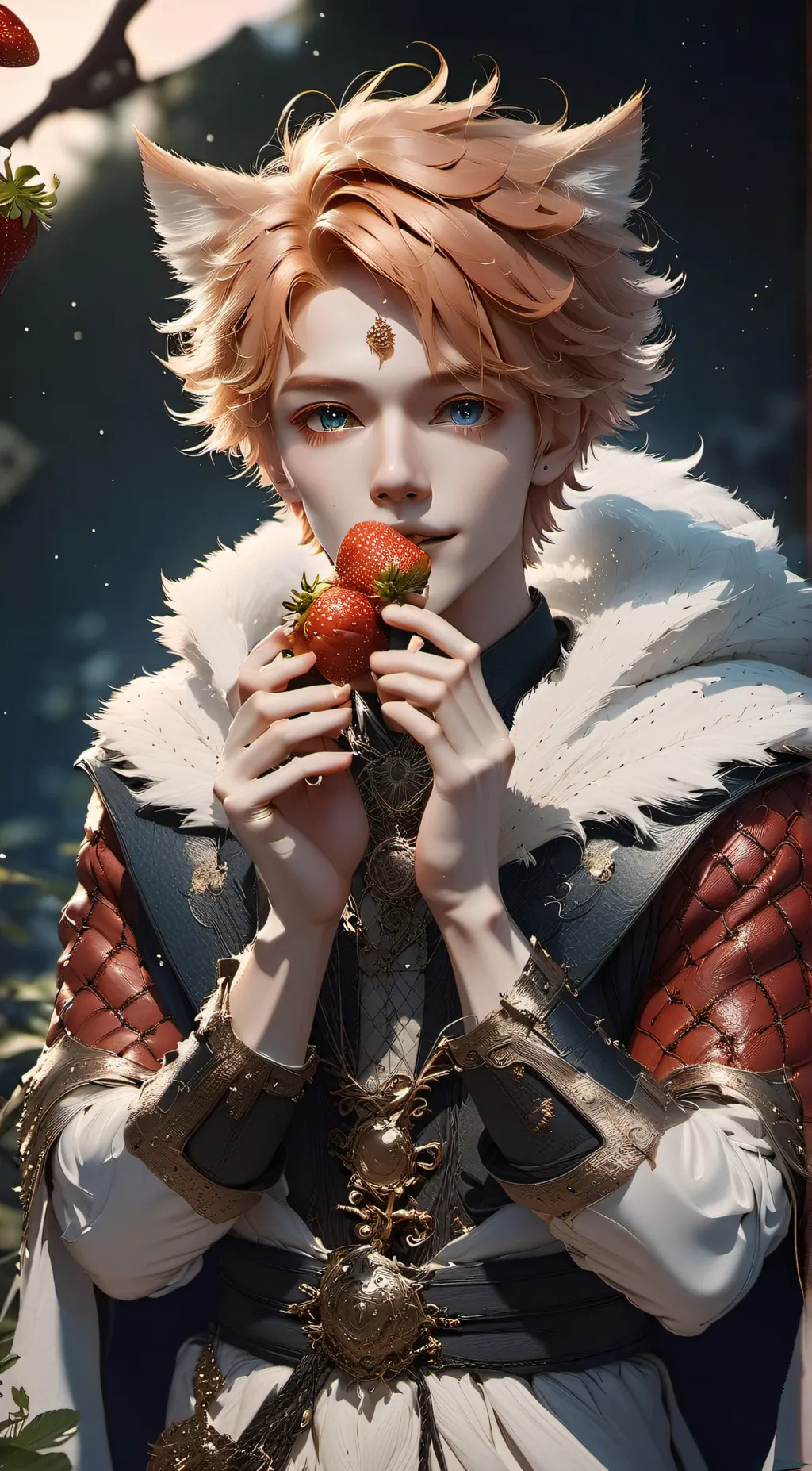 ai character: Lewis Stewart  background