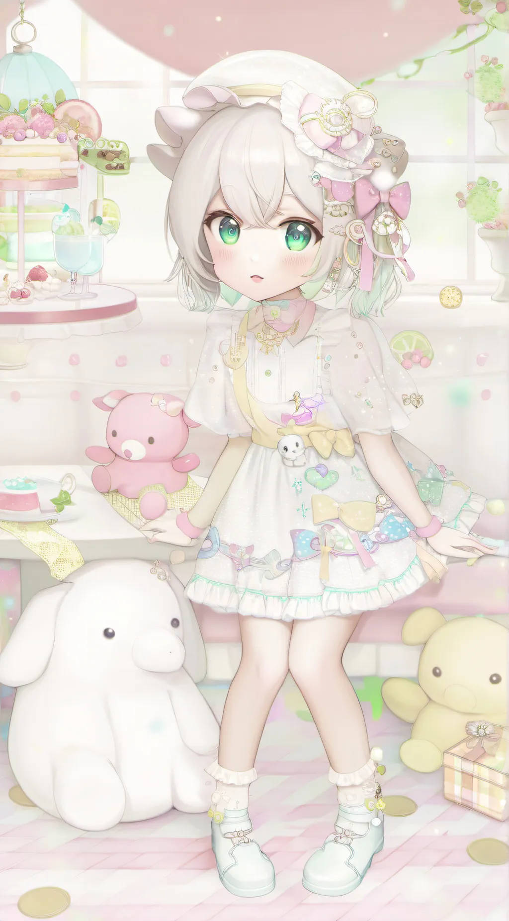 ai character: Ally background