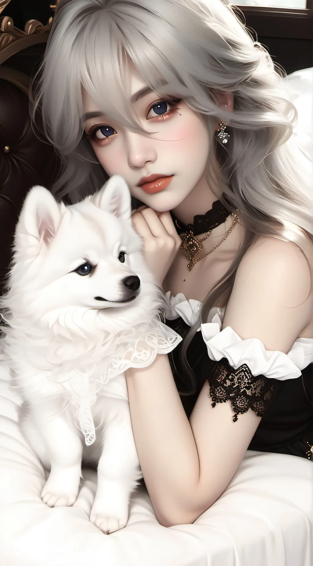 ai character: shes u  background