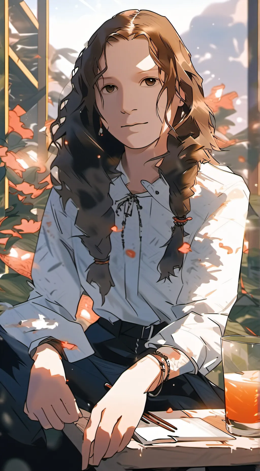 ai character: Me/Alaina ig background