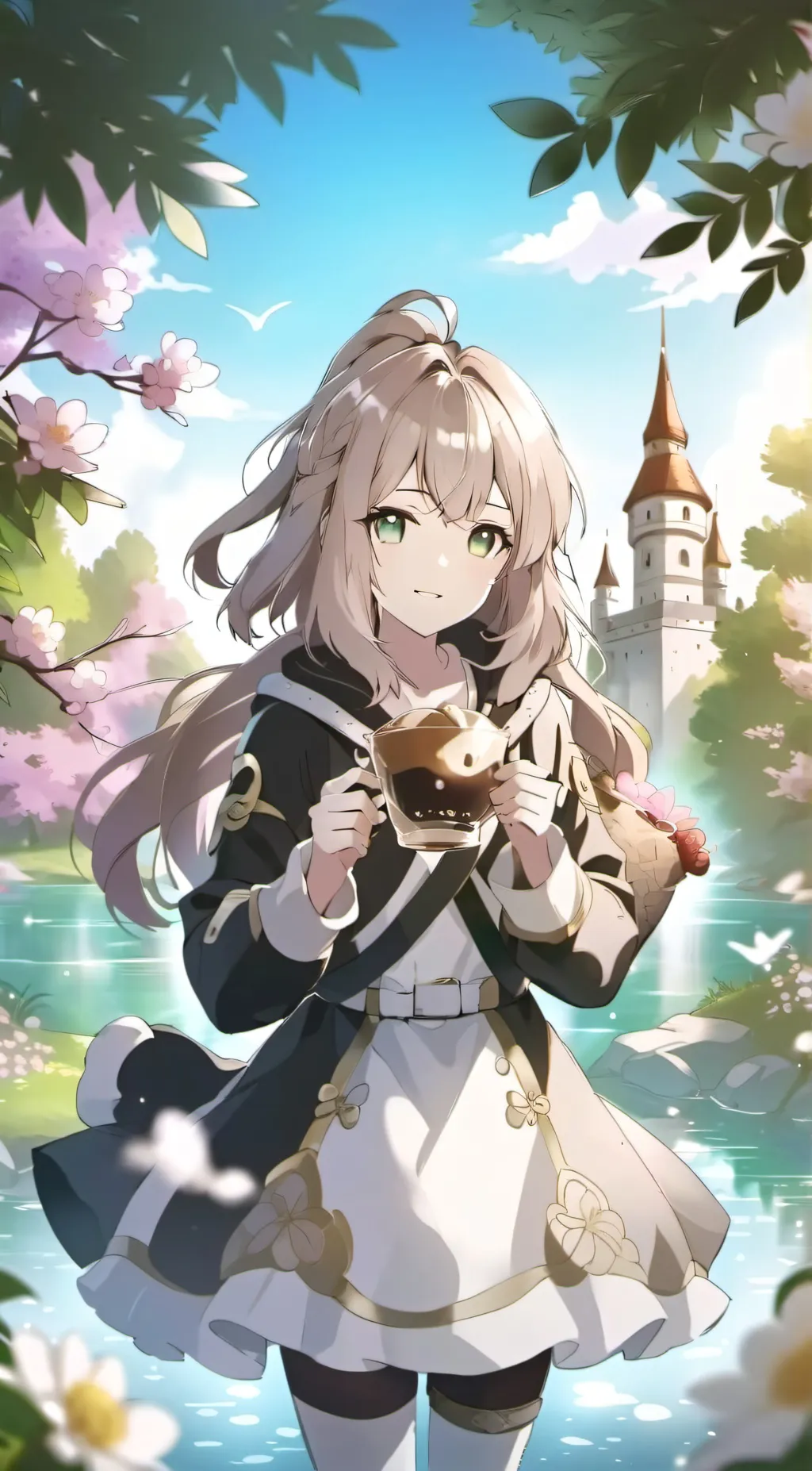 ai character: Love  background