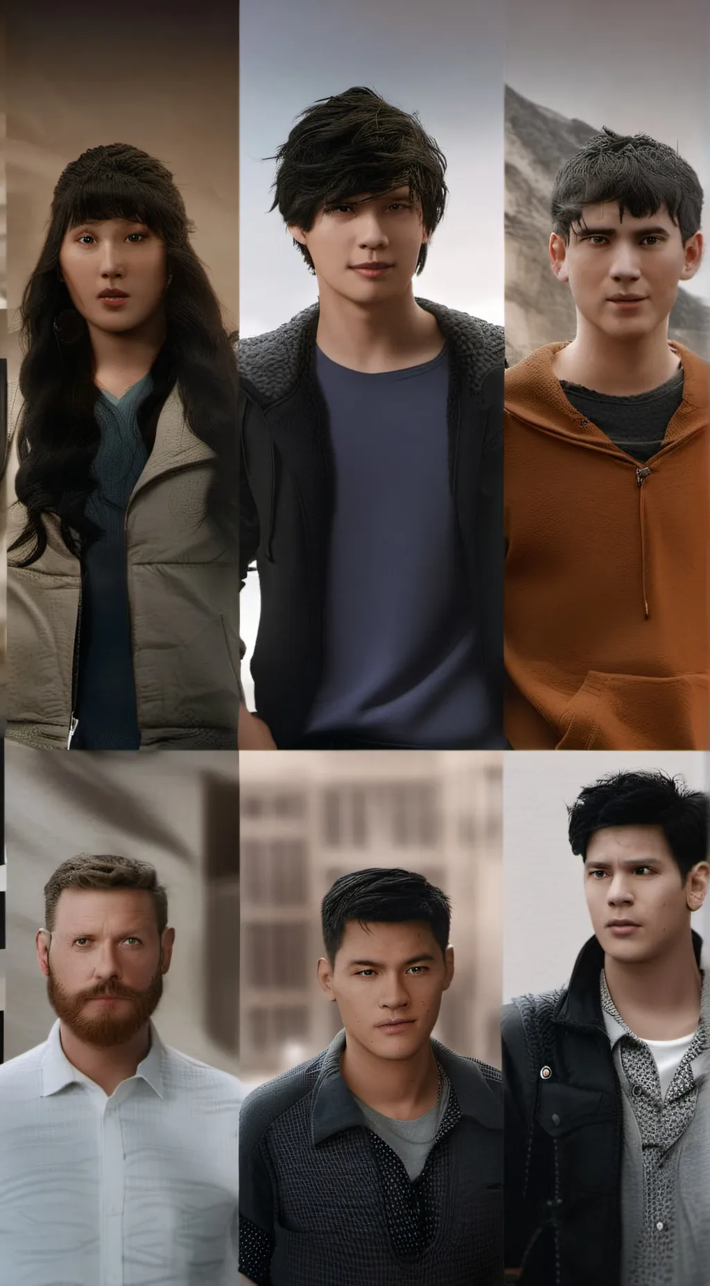 ai character: Percy Jackson cast background