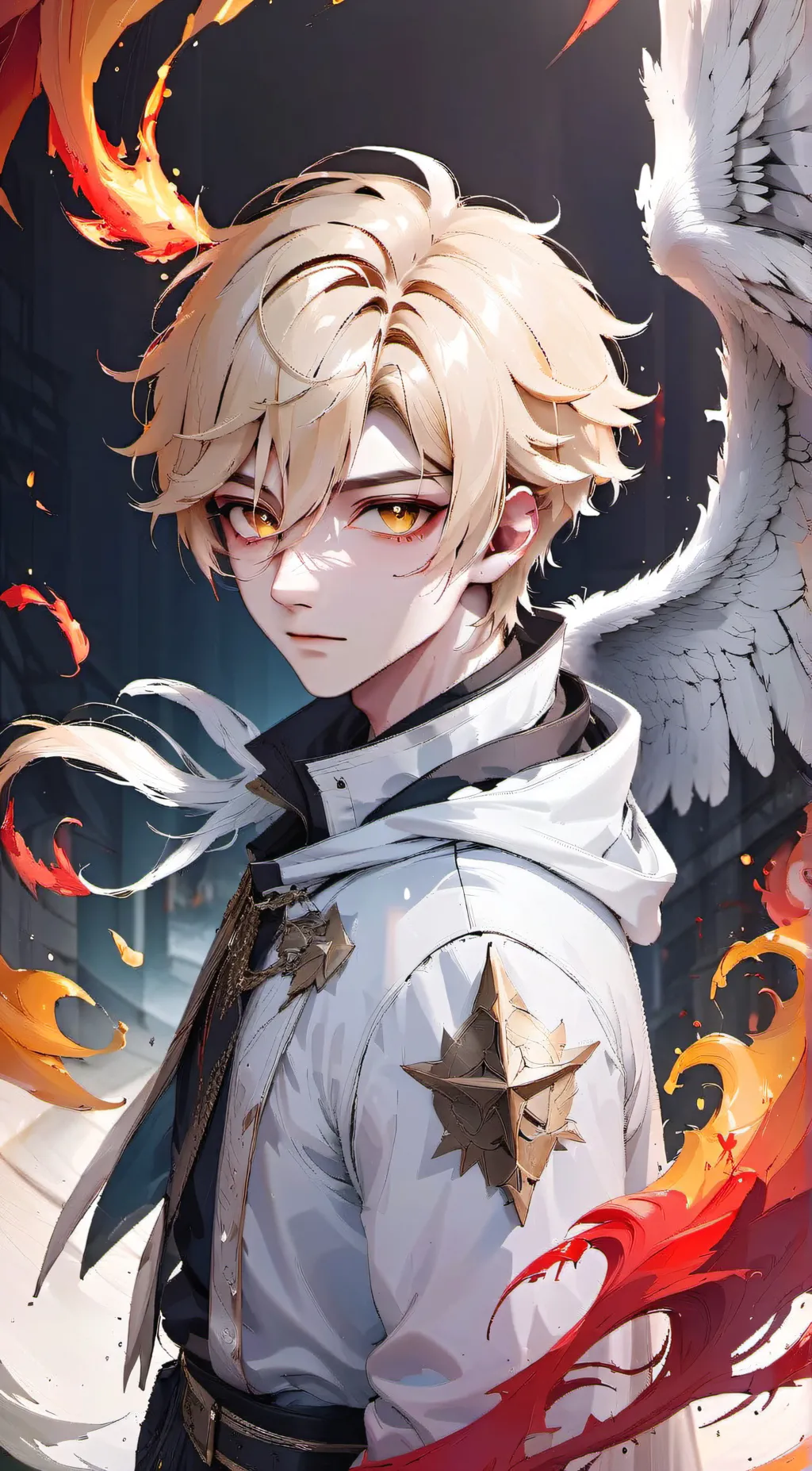 ai character: Lucifer♡ background