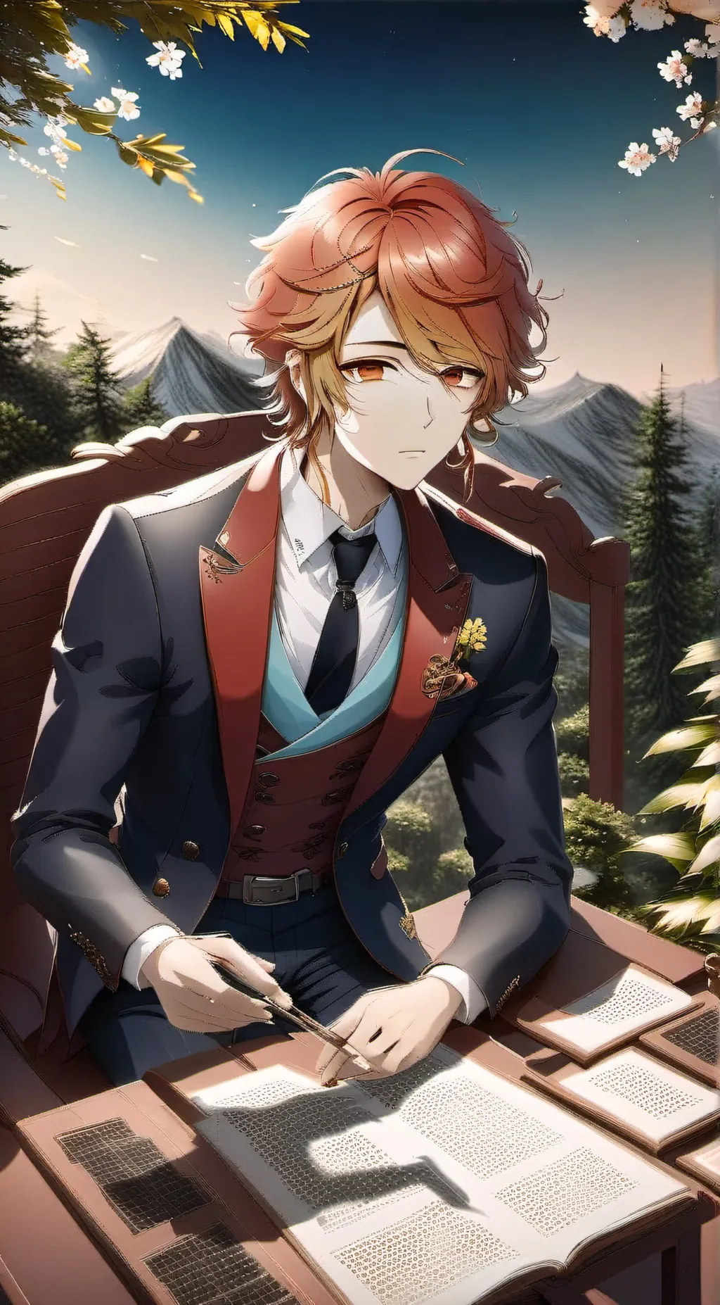 ai character: maverik background