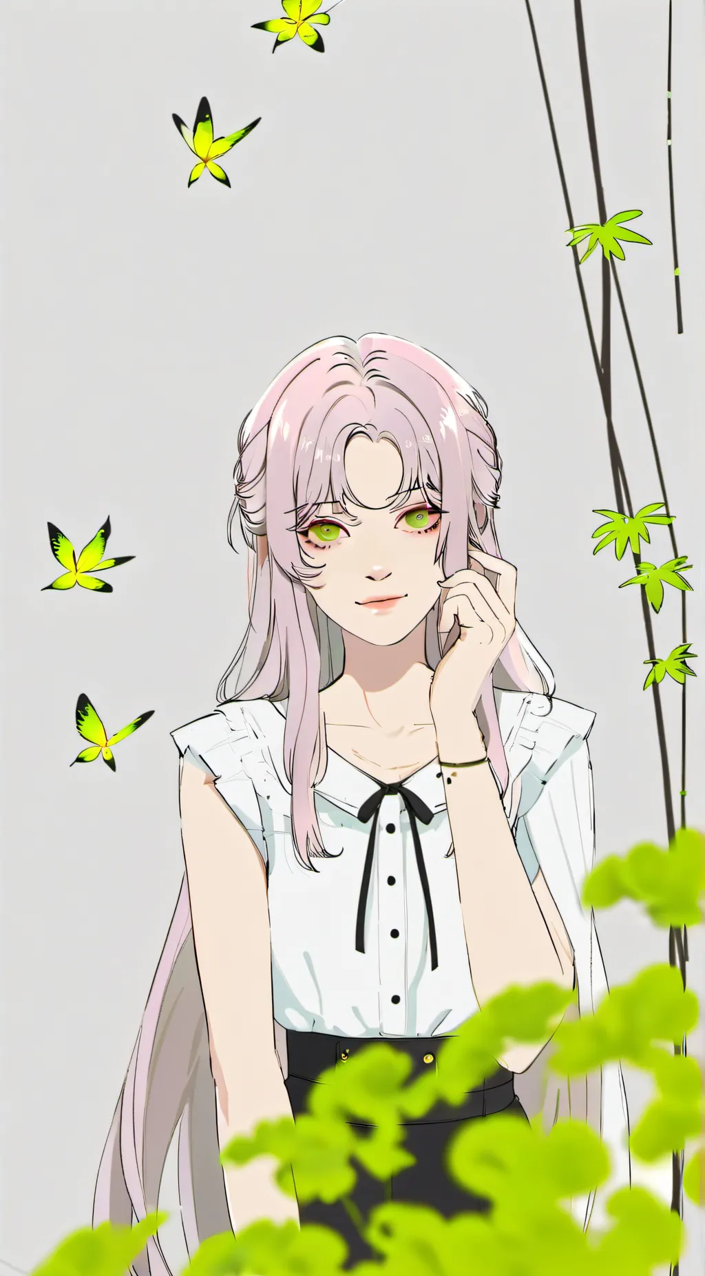 ai character: Aundrea  and   Ell background