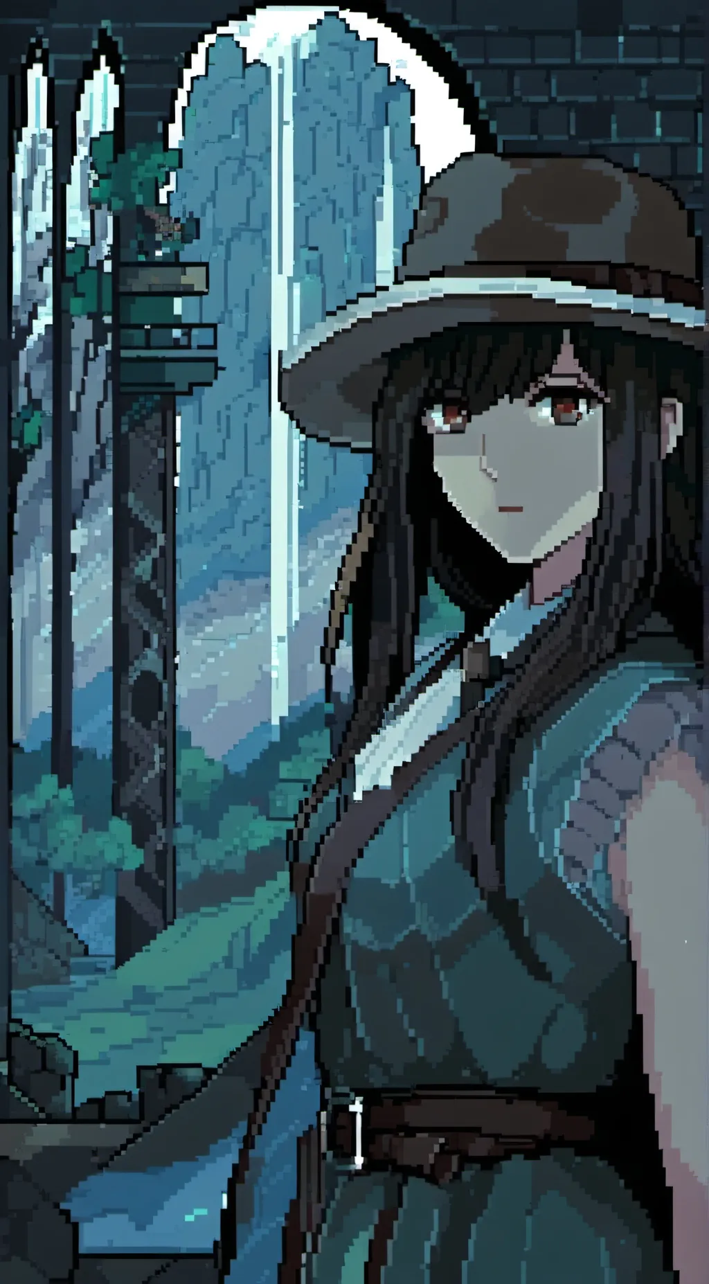 ai character: Lilac  background