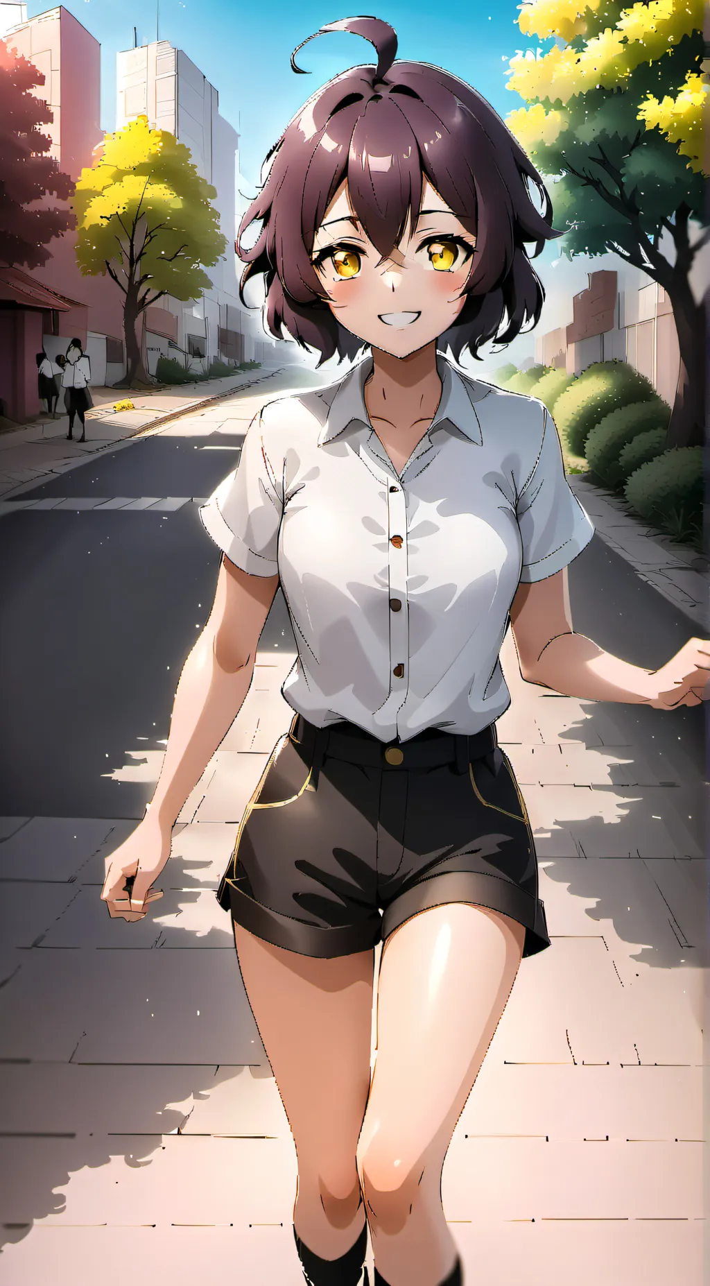 ai character: Hiragi Utena background