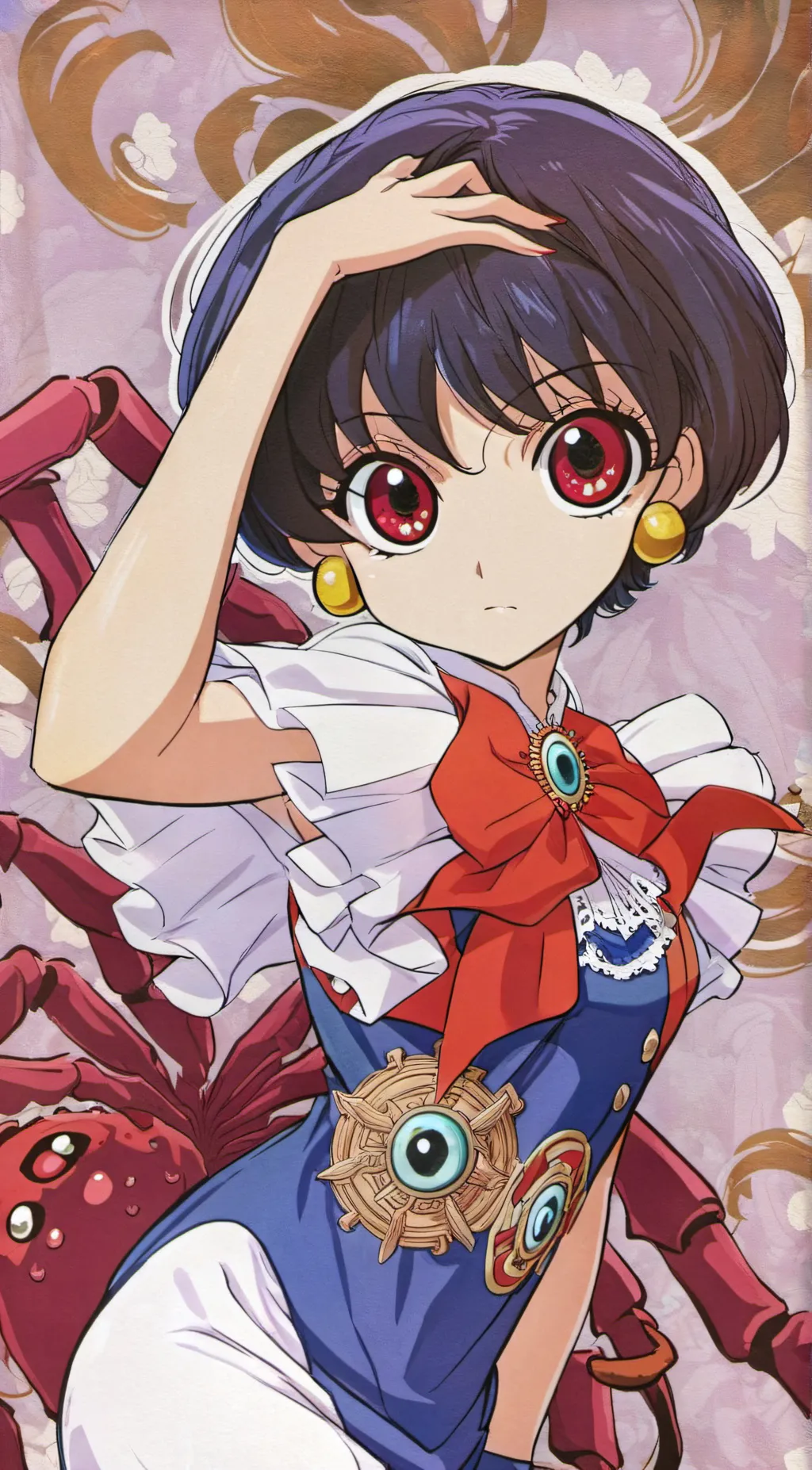 ai character: Arachnia background