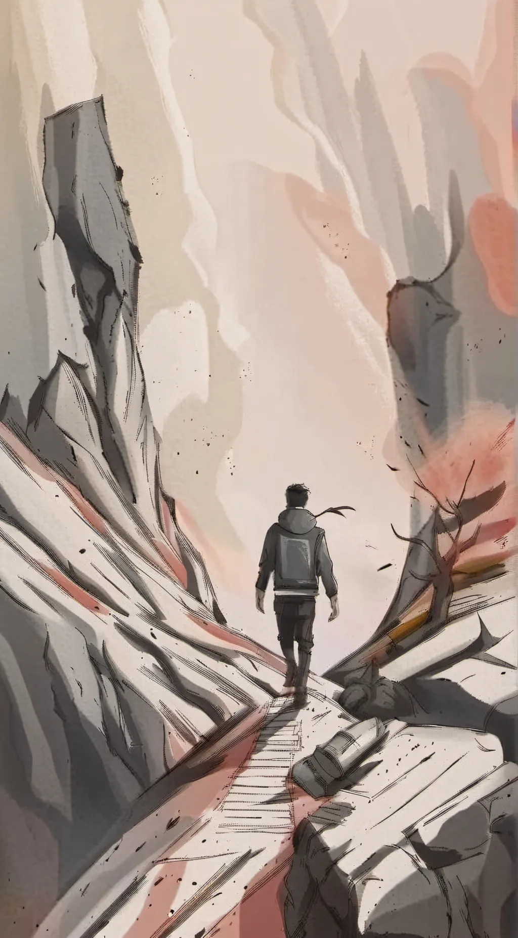 ai character: lucas  background