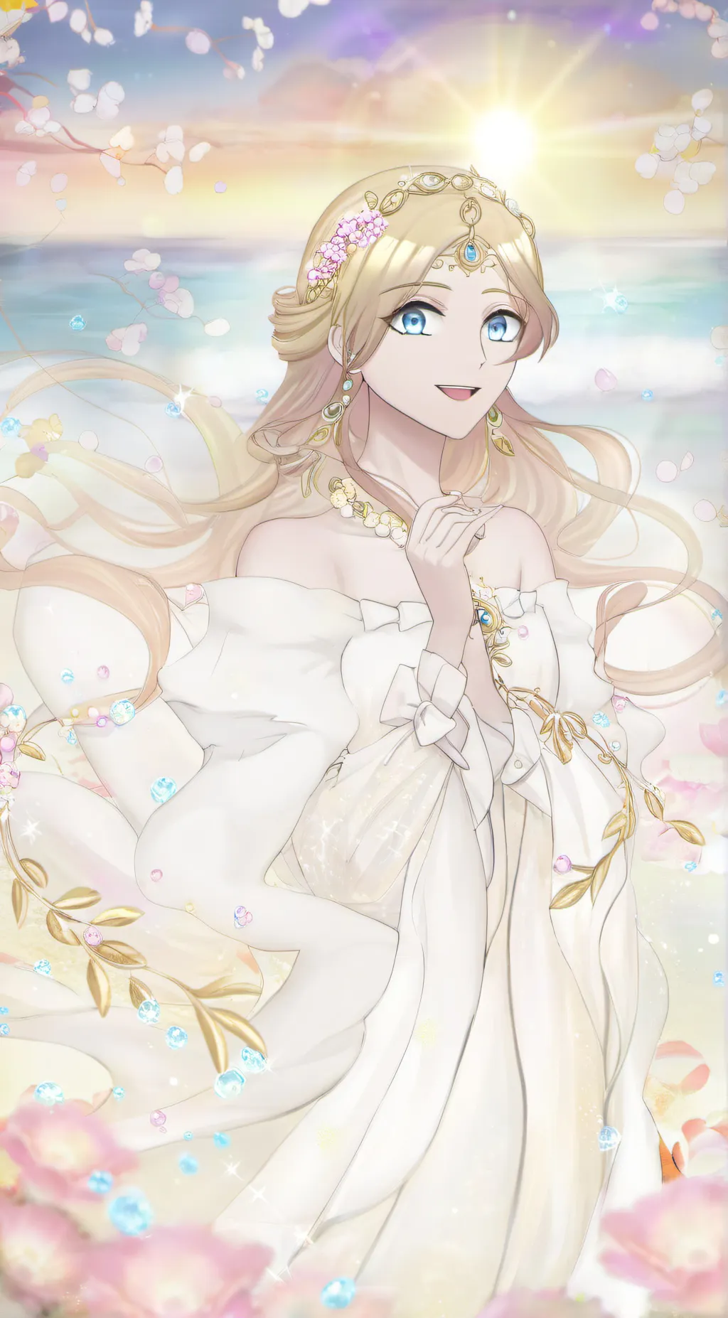 ai character: ~Aurora~ background