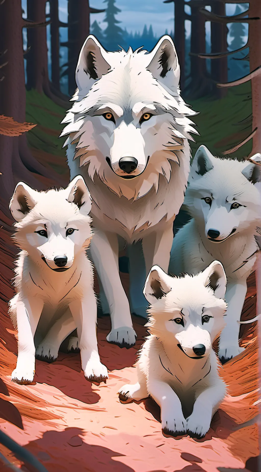 ai character: •°Icicle°• background