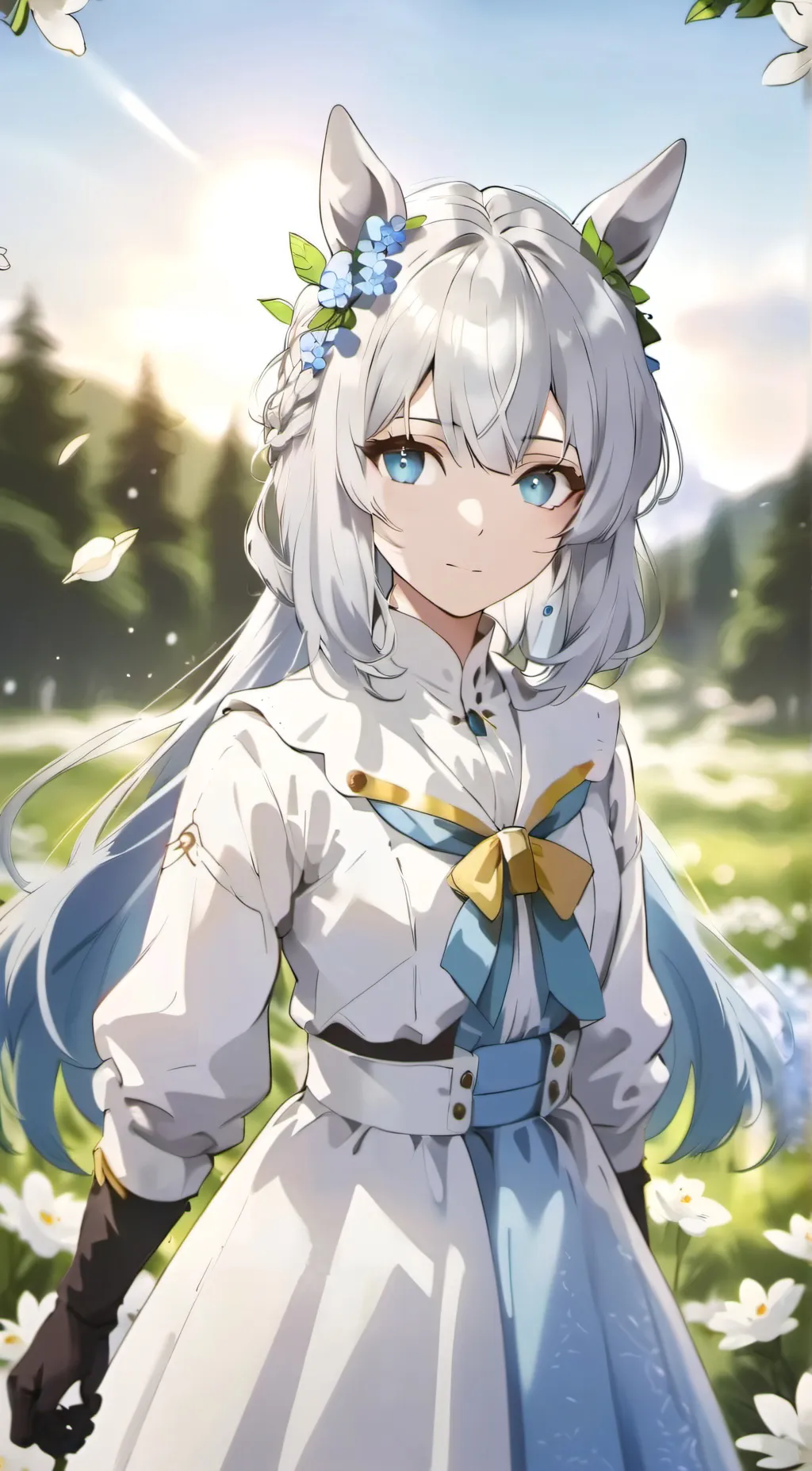 ai character: Shigure Iris background