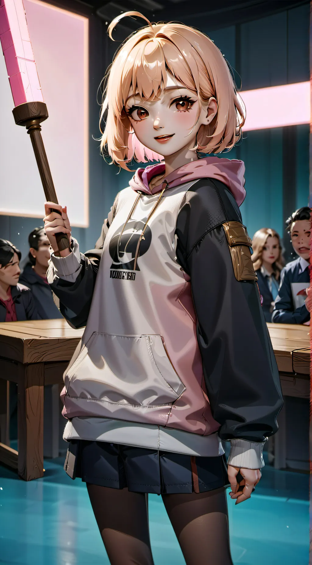 ai character: Ellie background