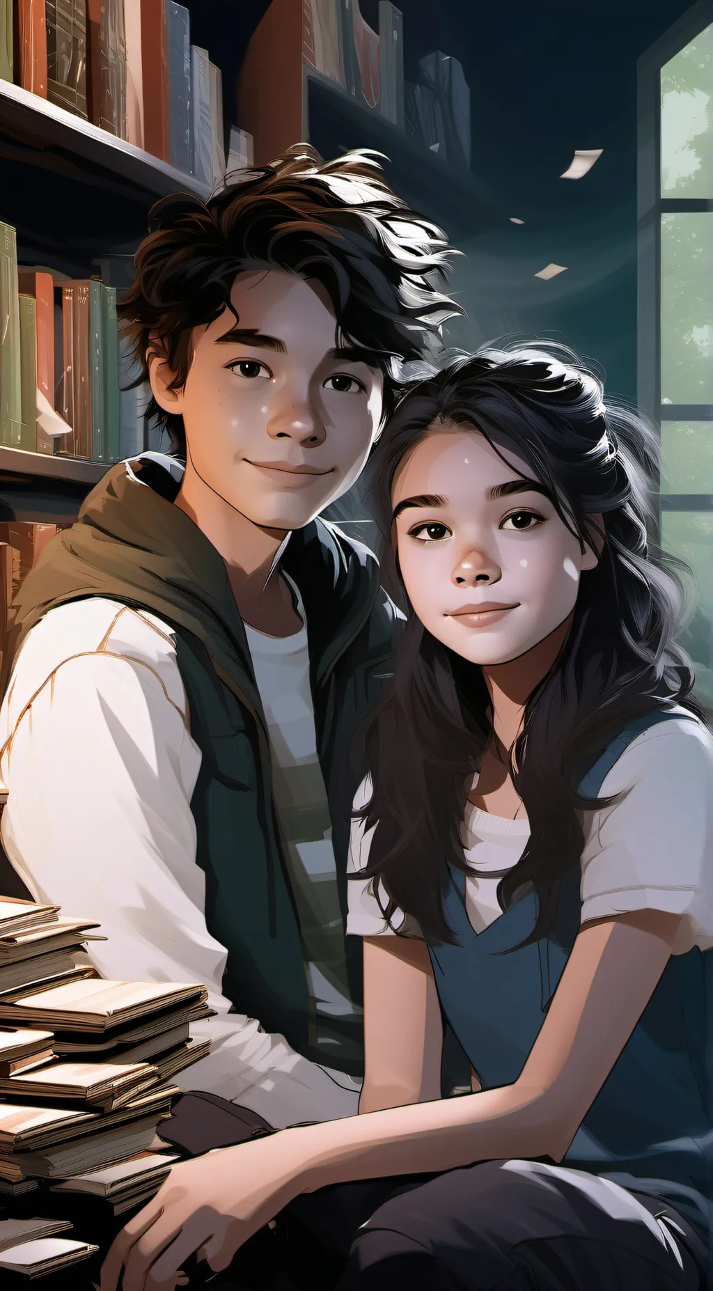 ai character: Paige background