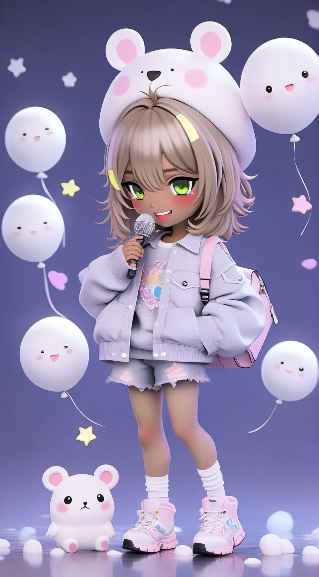 ai character: Mia background