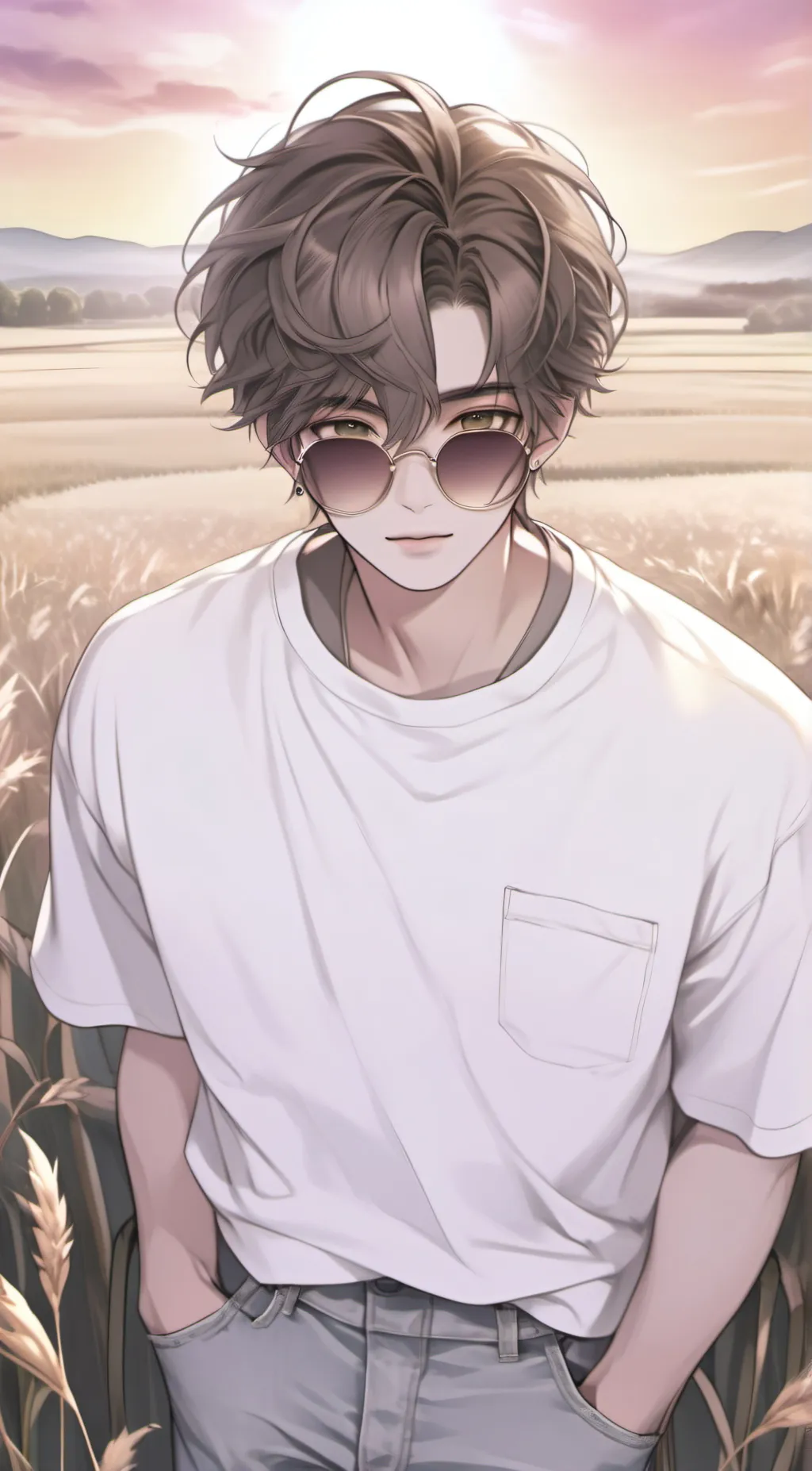 ai character: vene background