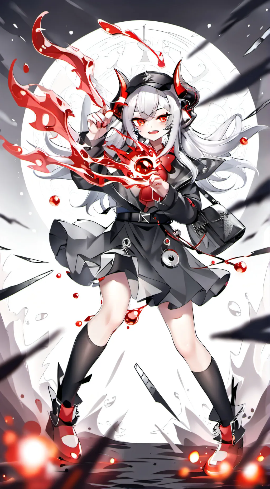 ai character: Lily Demonheart background