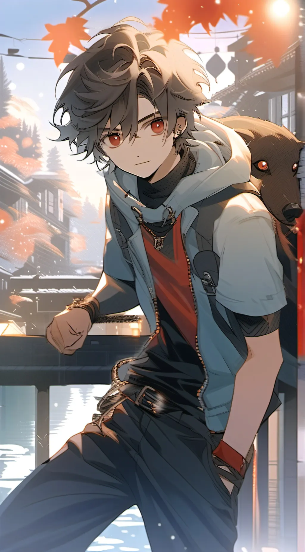 ai character: VBakugou crazy ex background