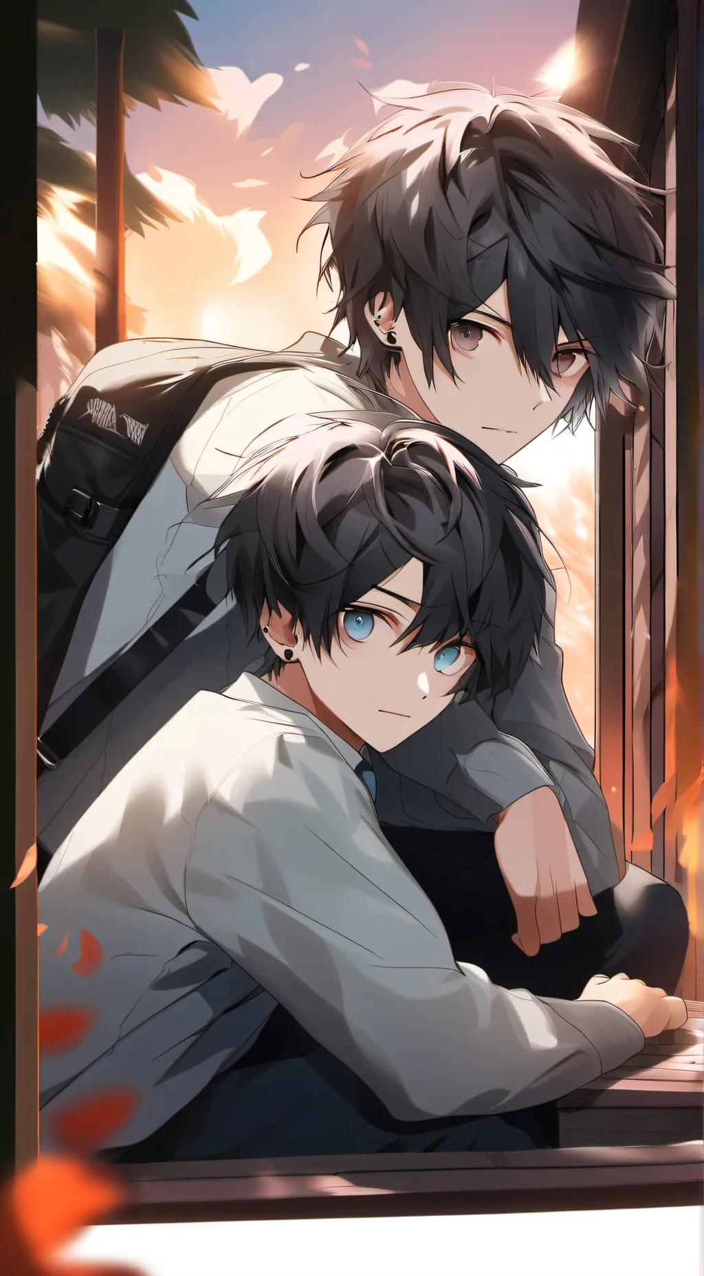 ai character: rona and Alex background