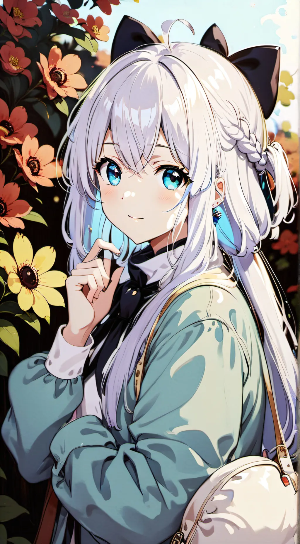 ai character: Miku background