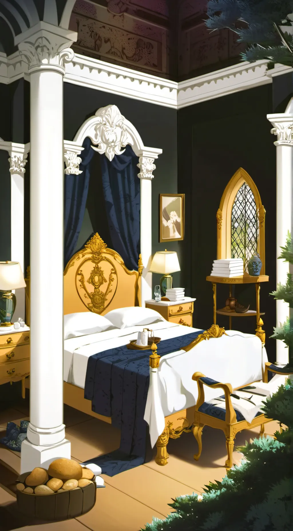 ai character: HH! background