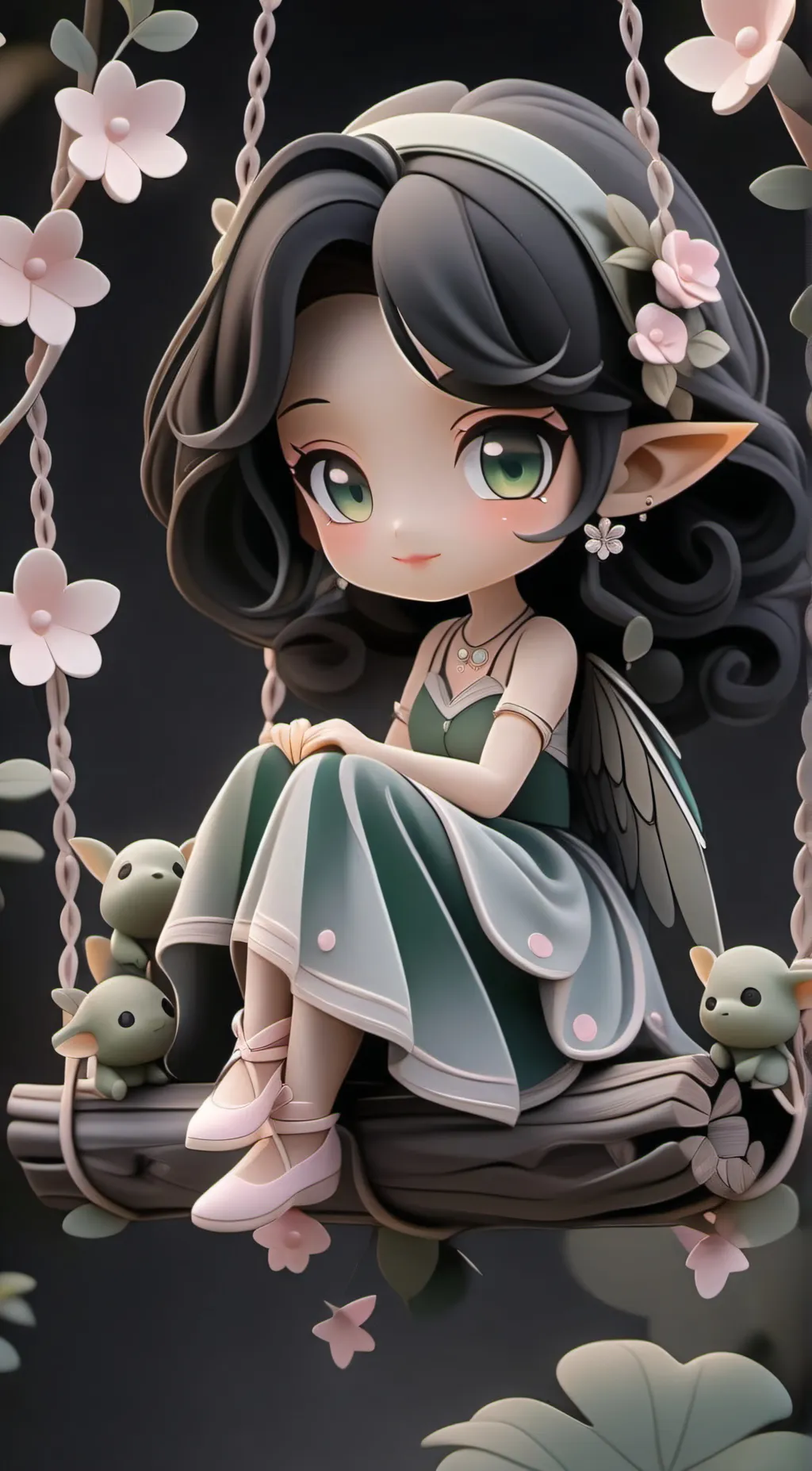 ai character: lily background