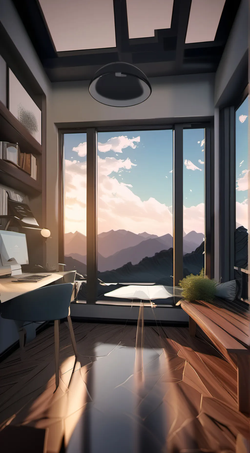 ai character: Megumi  background