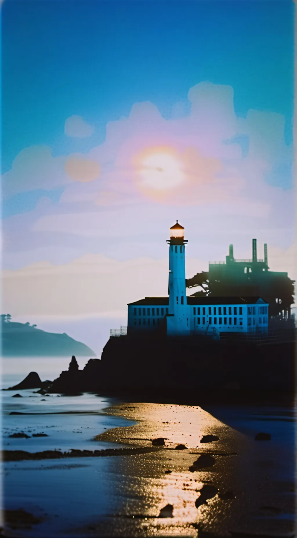 ai character: Alcatraz  background