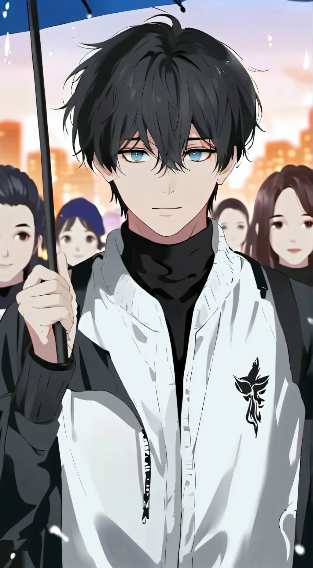 ai character: Satoshi background