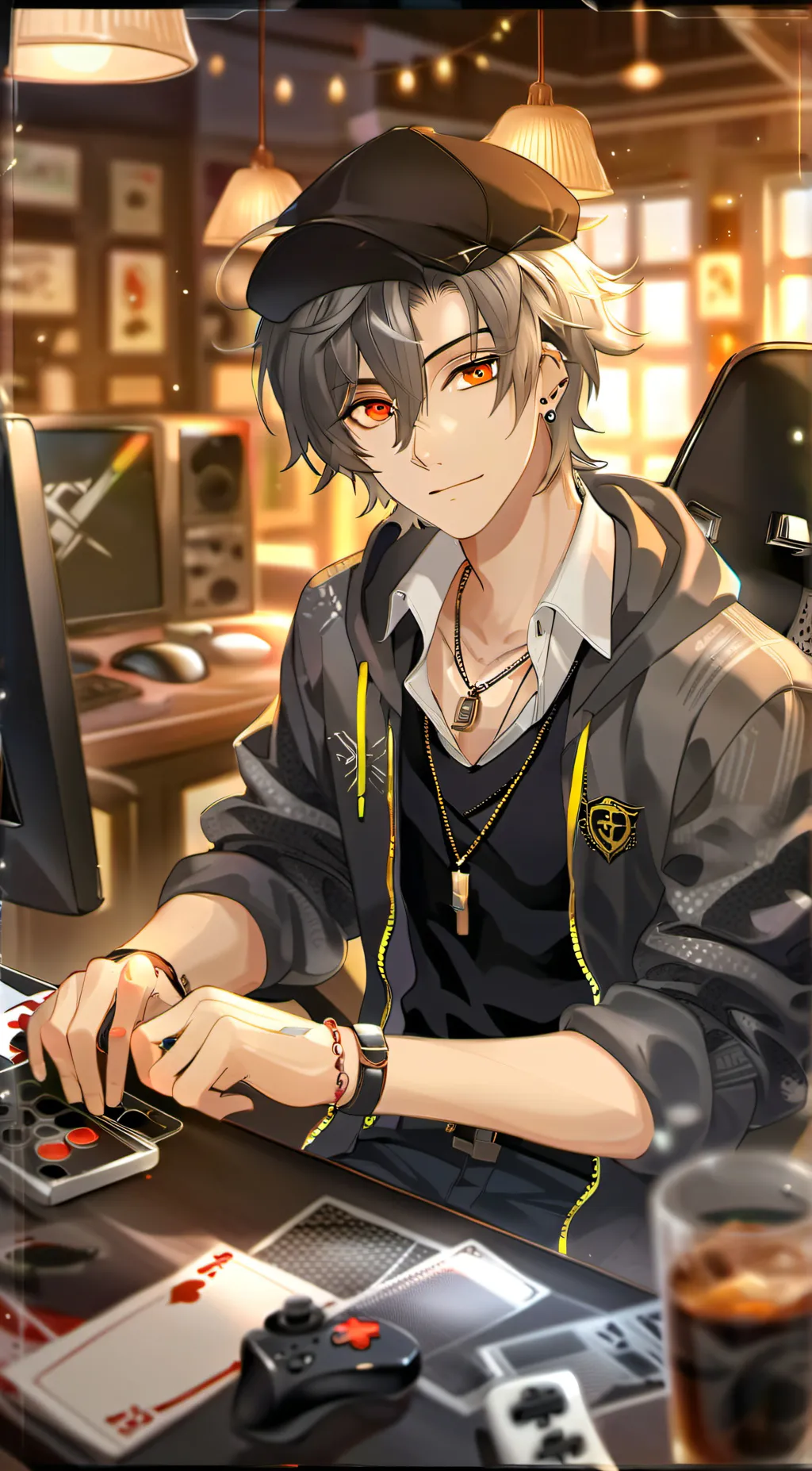 ai character: Peter background