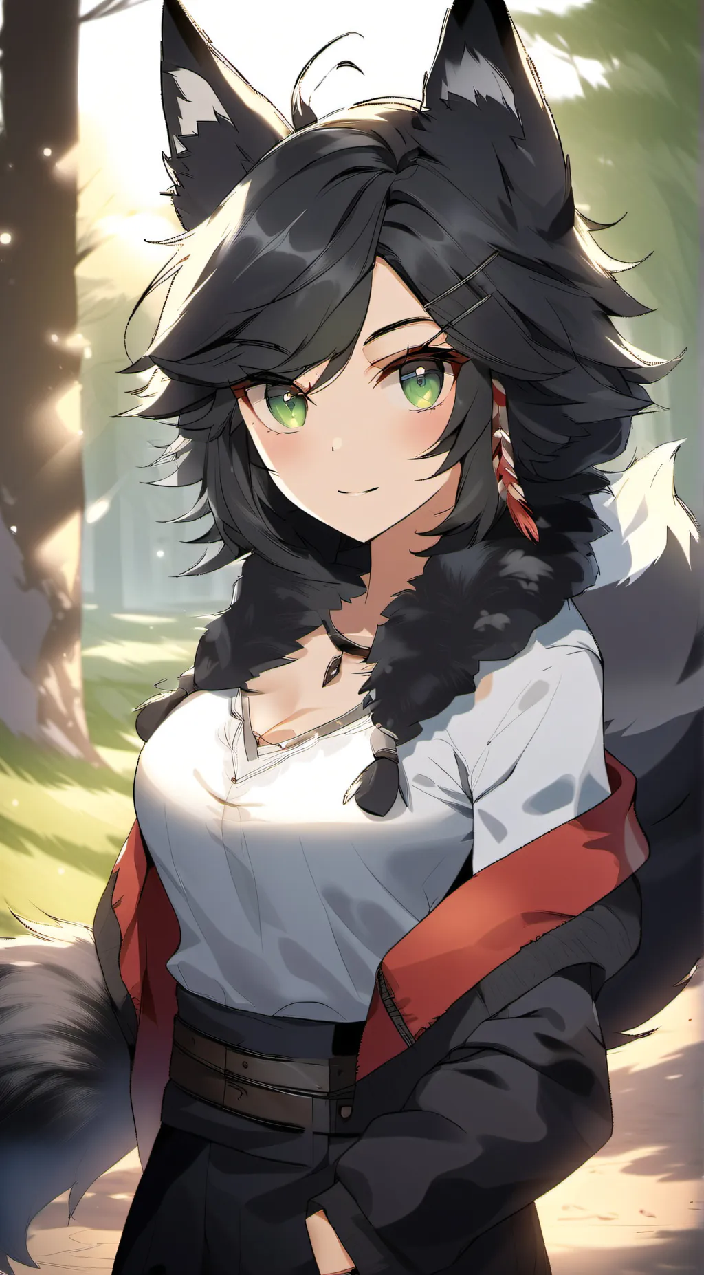 ai character: Raven background