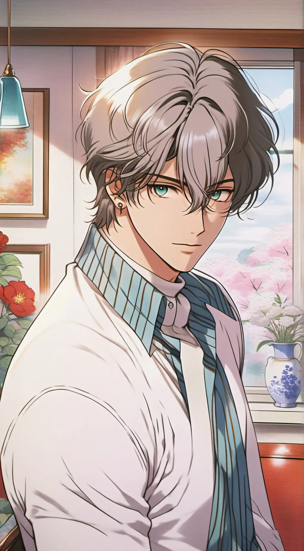 ai character: Ajax(ur enemy)  background