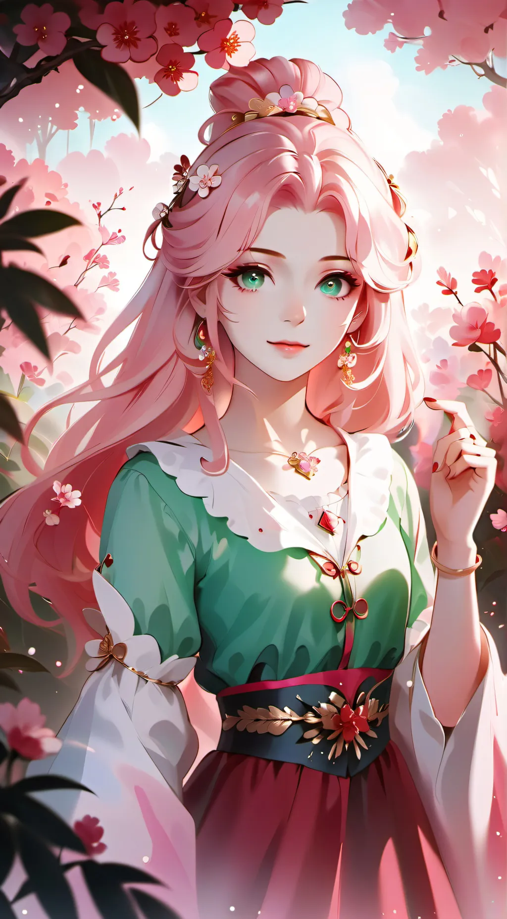 ai character: Candy background