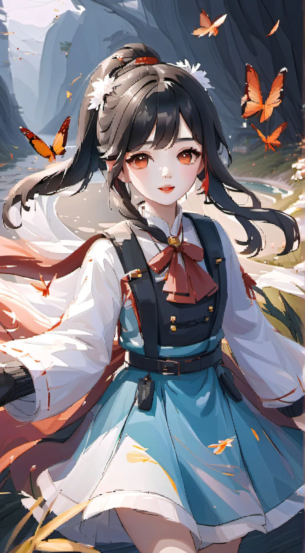 ai character: Kayla background