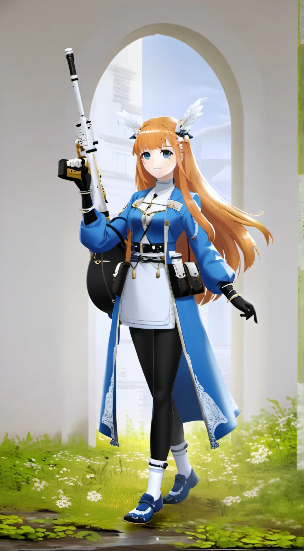 ai character: ərįƙä background