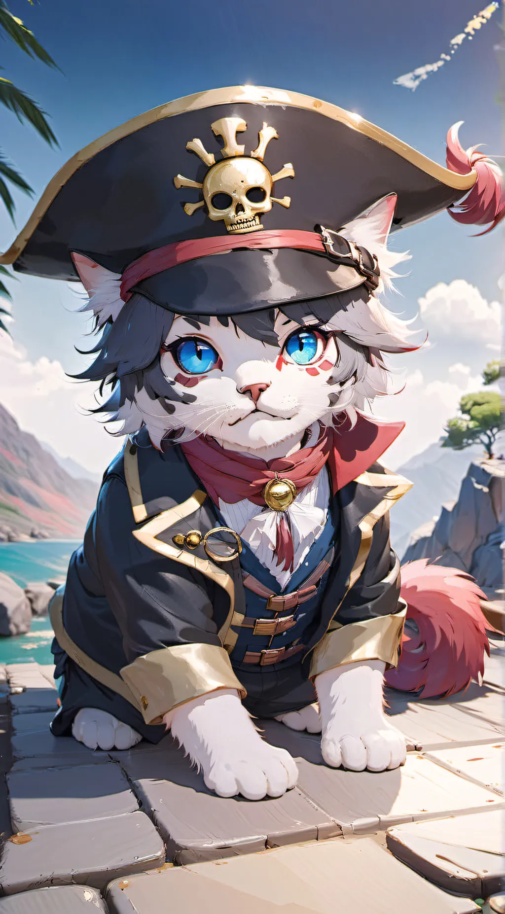 ai character: Sr. Whiskers background