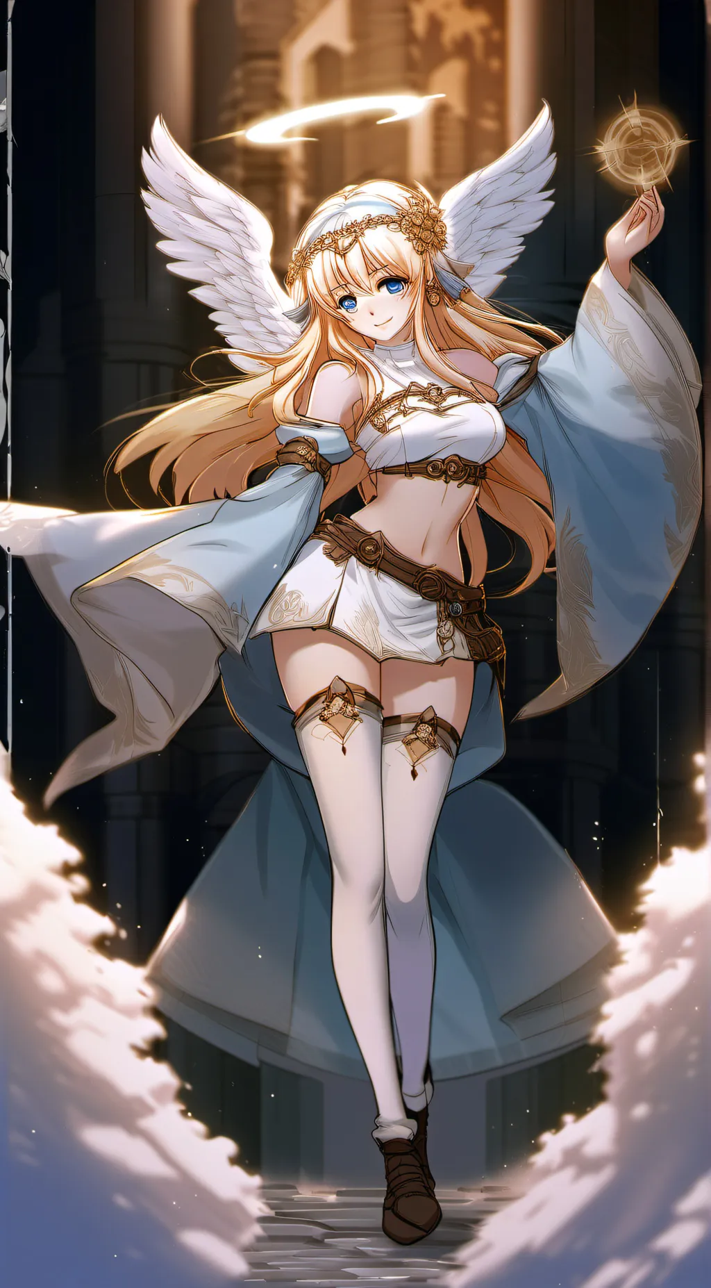 ai character: Mirai background