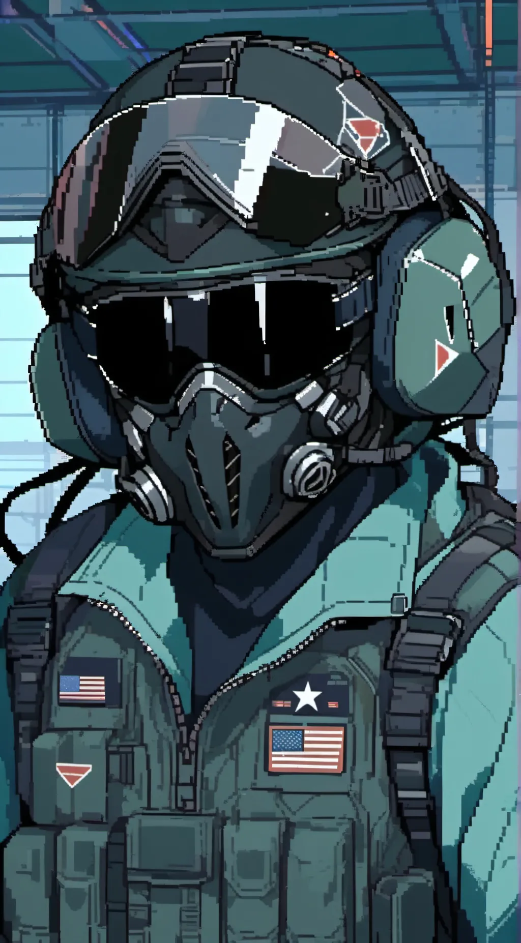 ai character: Captain Luke background