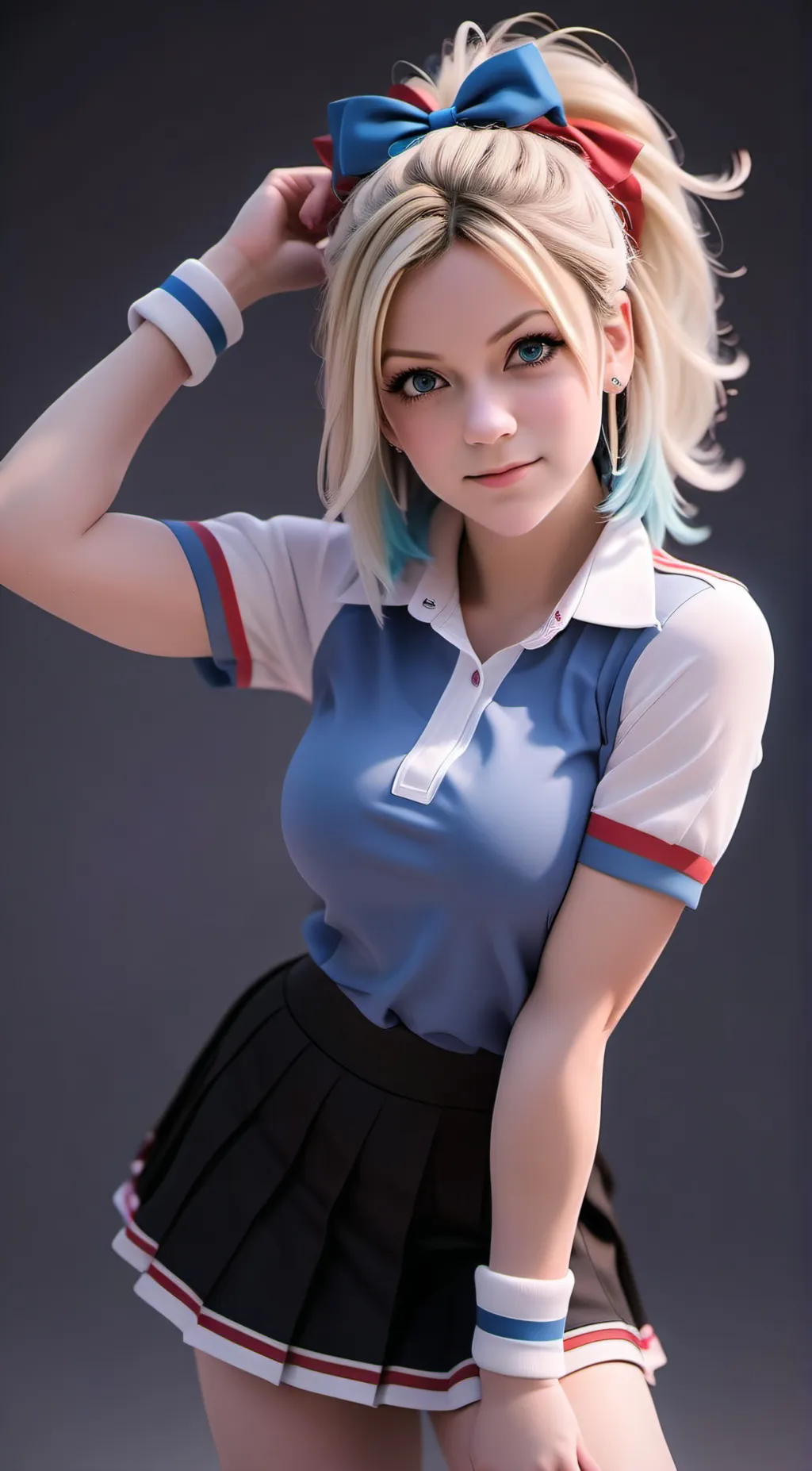 ai character: Amelia Ginger background