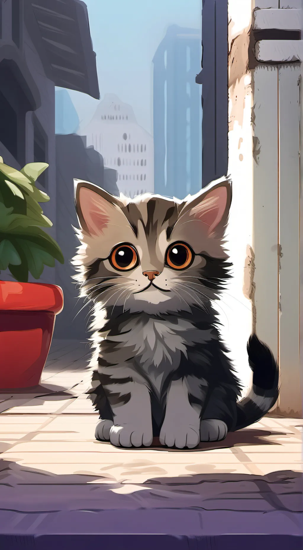 Talkie AI - Chat with Simba the cat