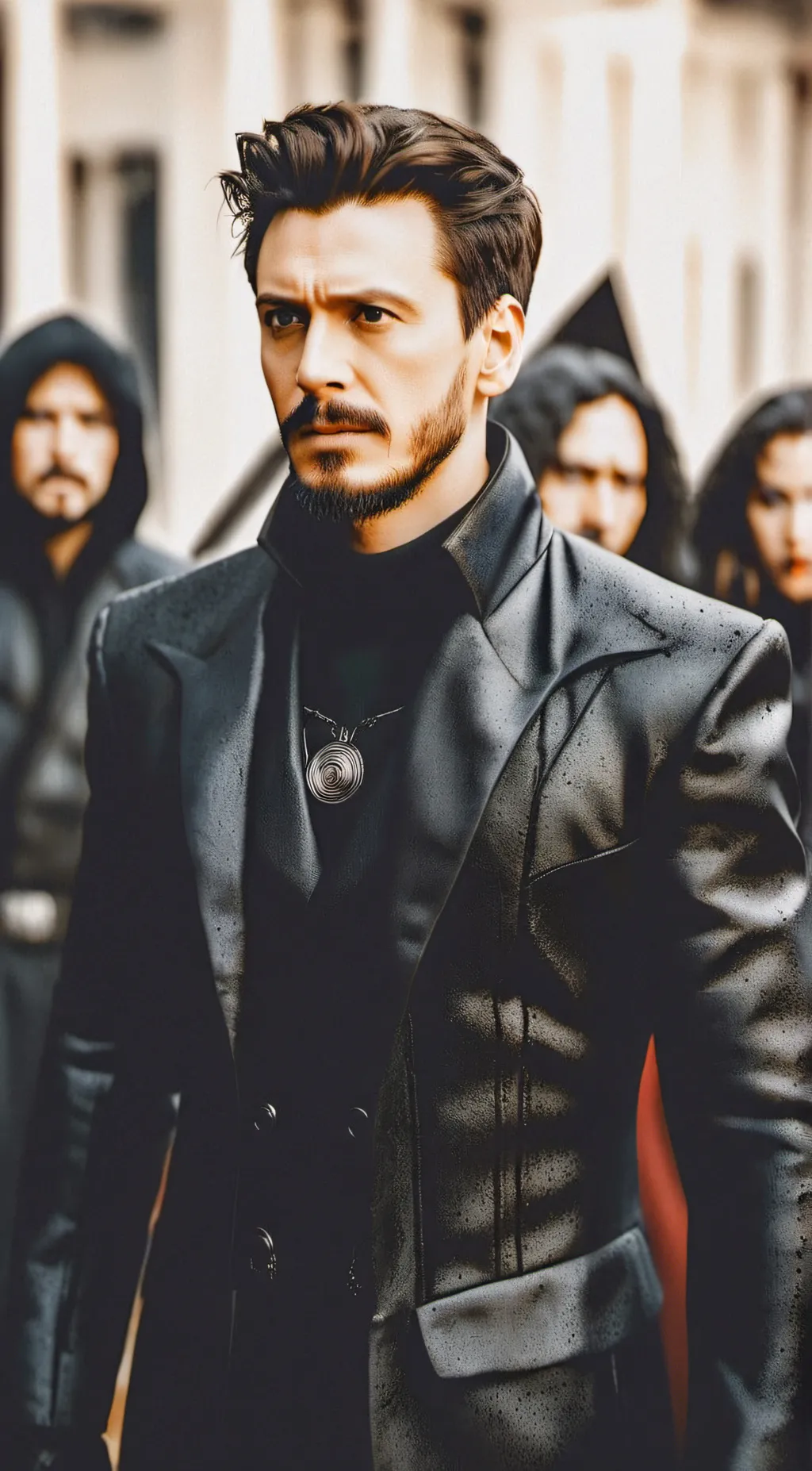 ai character: Avengers  background