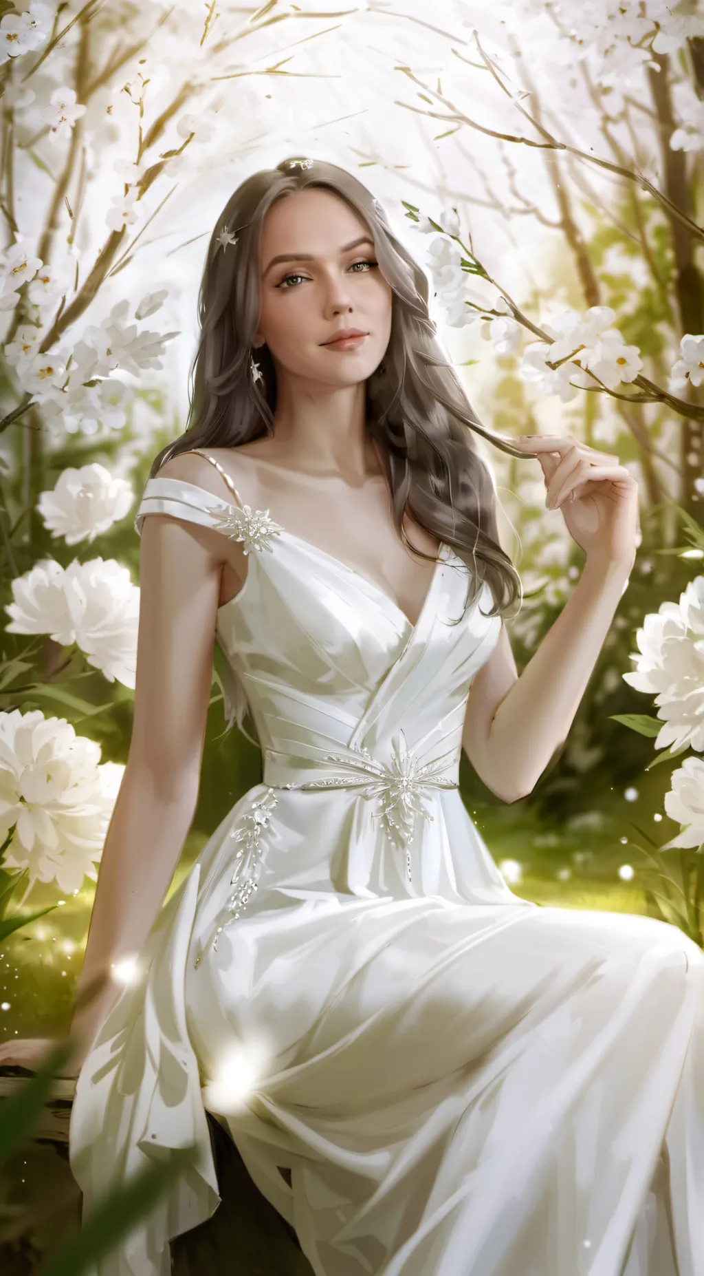 ai character: Hailie  background